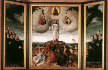 David Gerardo Painting - La Transfiguración de Cristo Gerard David